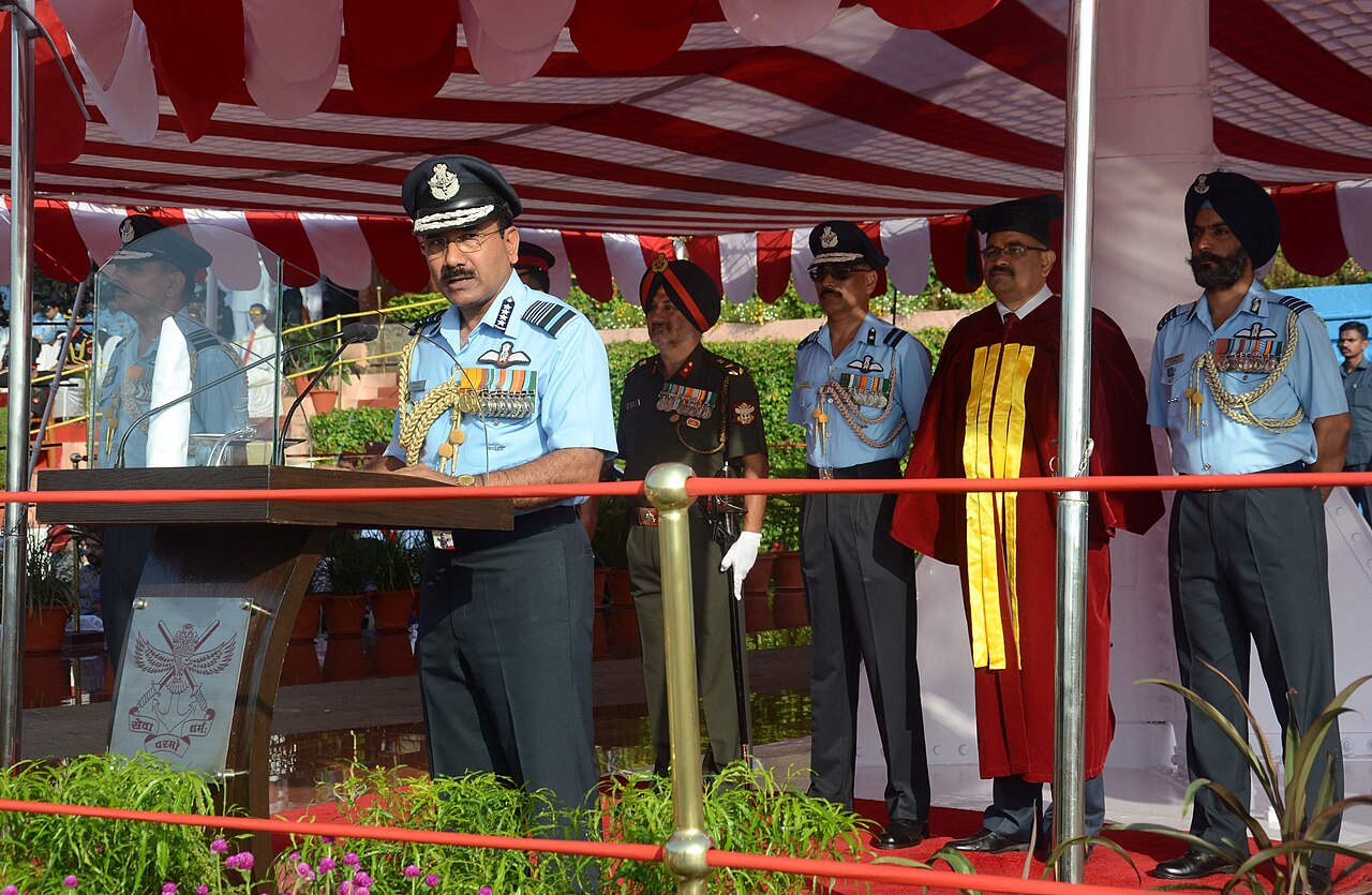Passing out parade at the National Defence Academy
