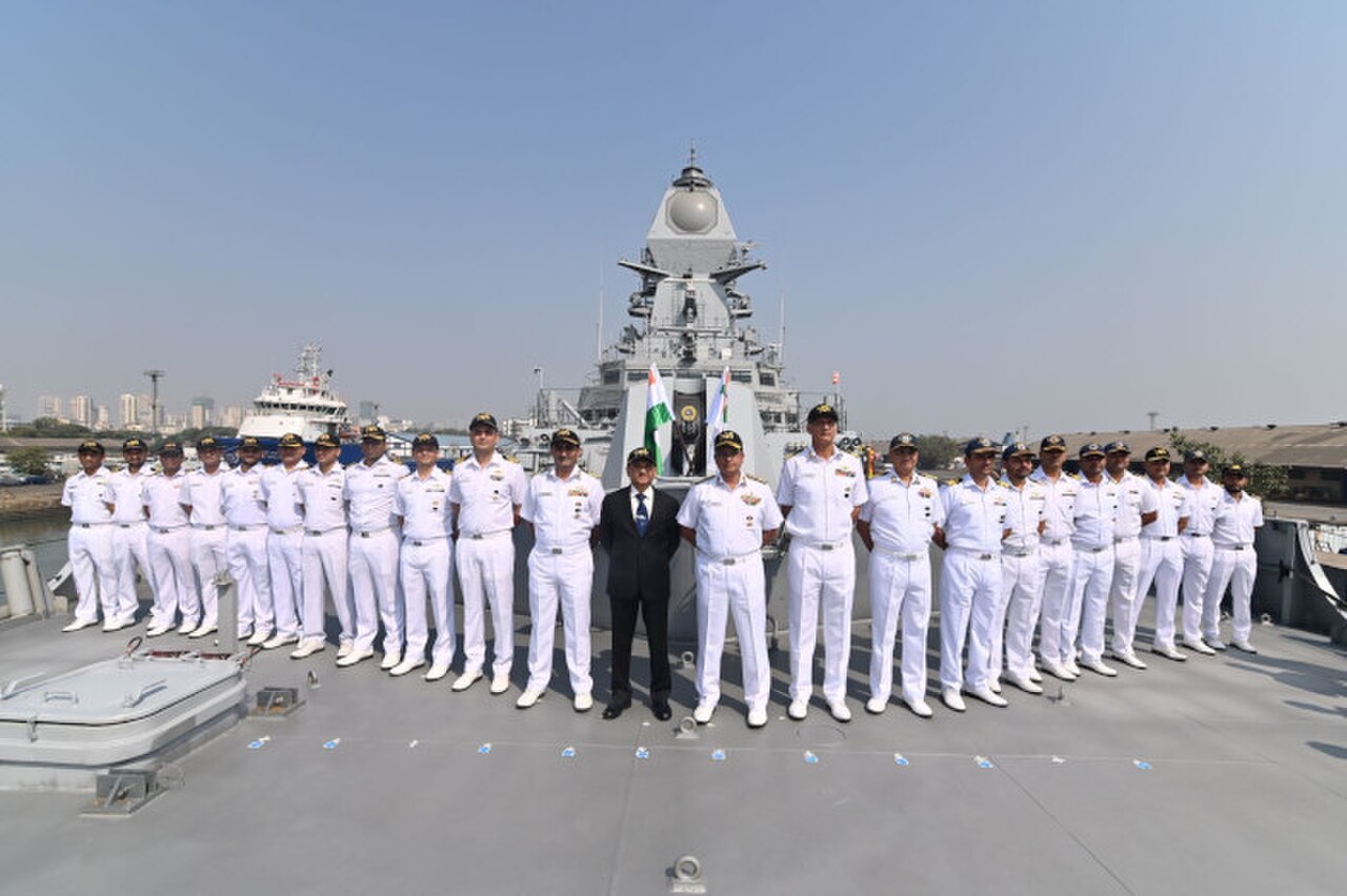 Indian Navy warship INS Mormugao